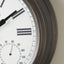 Berkley Antique Bronze Indoor Outdoor Wall Clock