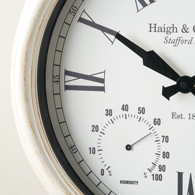 Berkley Antique Gold Indoor Outdoor Wall Clock