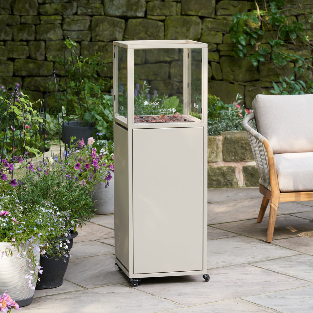 Cosipillar Sandy Beige Large Fire Lantern