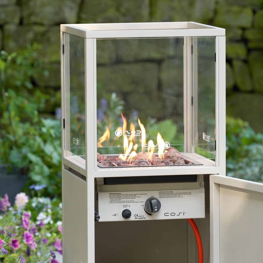 Cosipillar Sandy Beige Large Fire Lantern