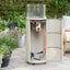 Cosipillar Tube Sandy Beige Fire Lantern