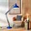 Designers Guild Tortona Cobalt Blue Task Floor Lamp