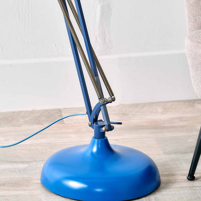 Designers Guild Tortona Cobalt Blue Task Floor Lamp