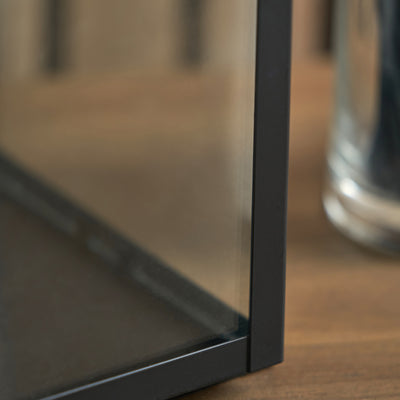 Miley Black Medium Lantern