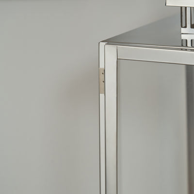 Miley Silver Large Lantern
