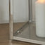 Miley Silver Large Lantern