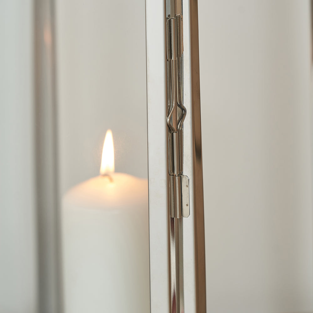 Miley Silver Large Lantern