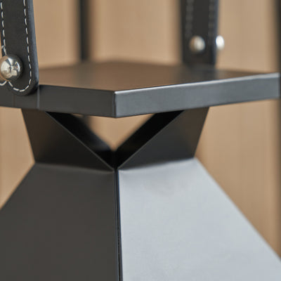 Ernsley Black Medium Tall Lantern