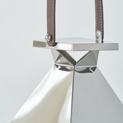 Ernsley Silver Large Tall Lantern