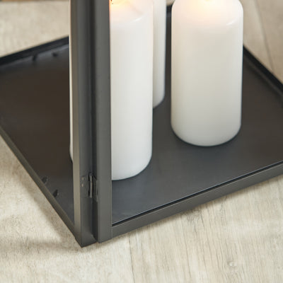 Ernsley Black Large Lantern