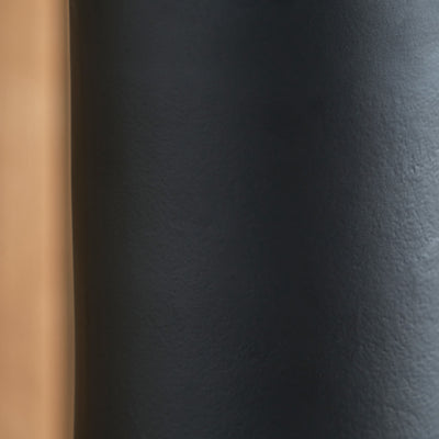 Bennett Matt Black Pillar Candle Holder Large
