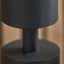 Bennett Matt Black Pillar Candle Holder