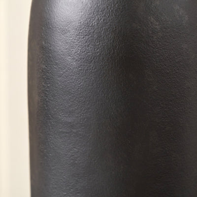 Anton Black Bullet Vase Tall