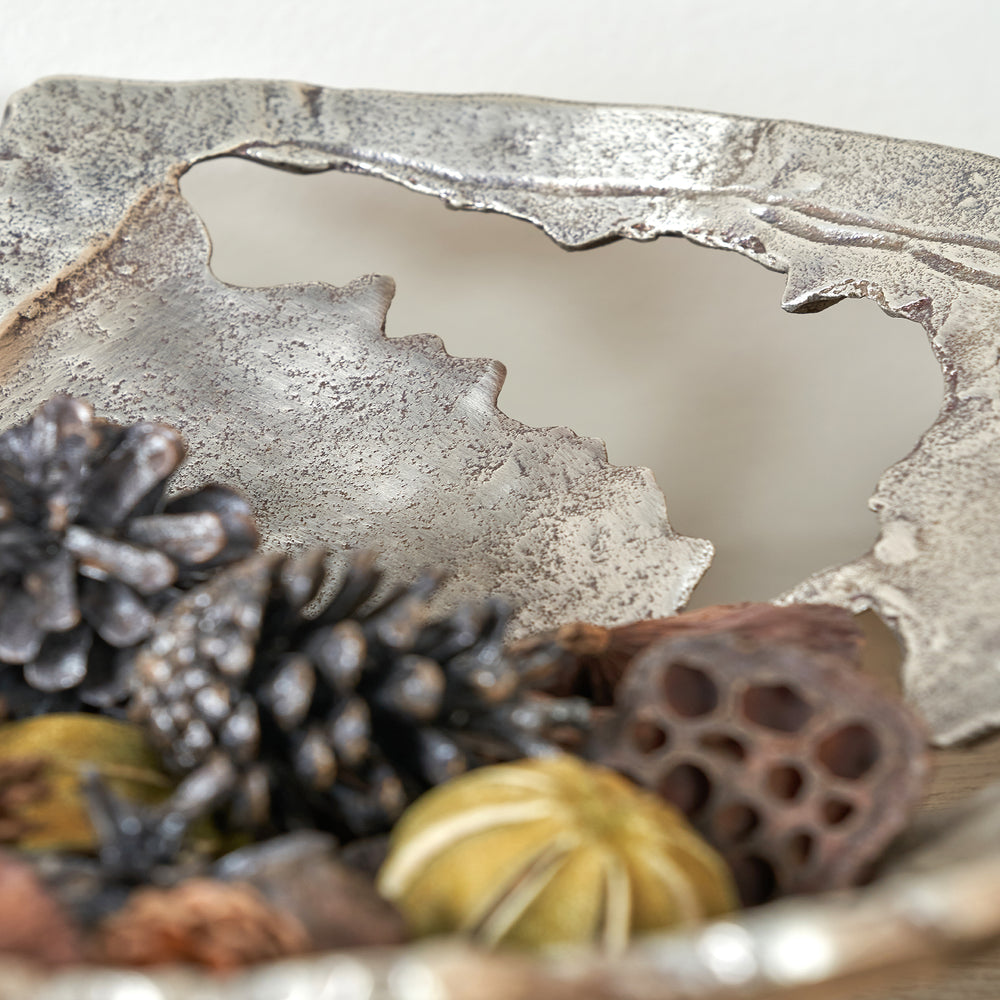 Henrico Antique Silver Openwork Decorative Bowl