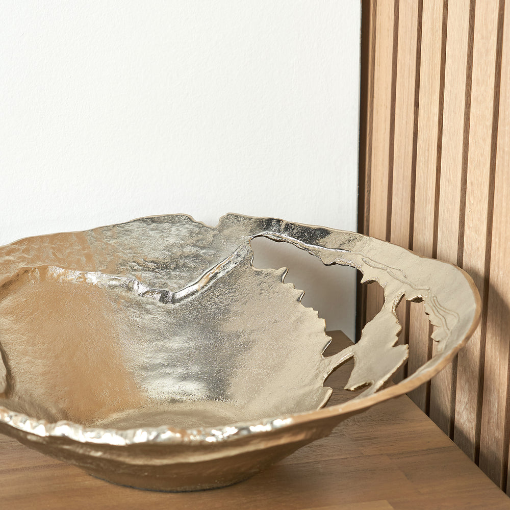 Henrico Gold Openwork Decorative Bowl