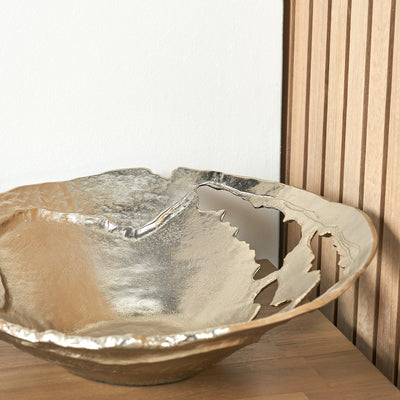 Henrico Gold Openwork Decorative Bowl