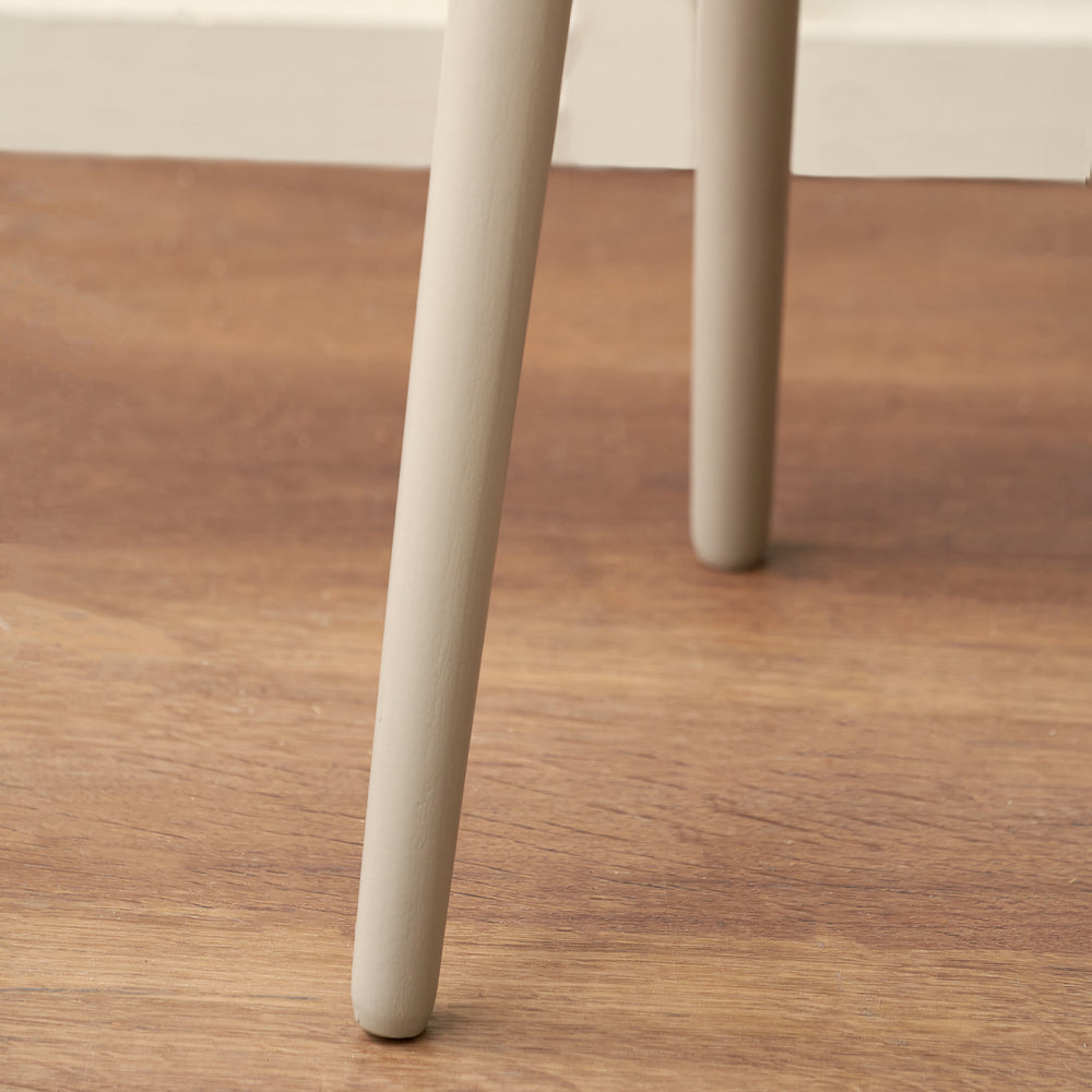 Hartland Putty Pine Wood Side Table