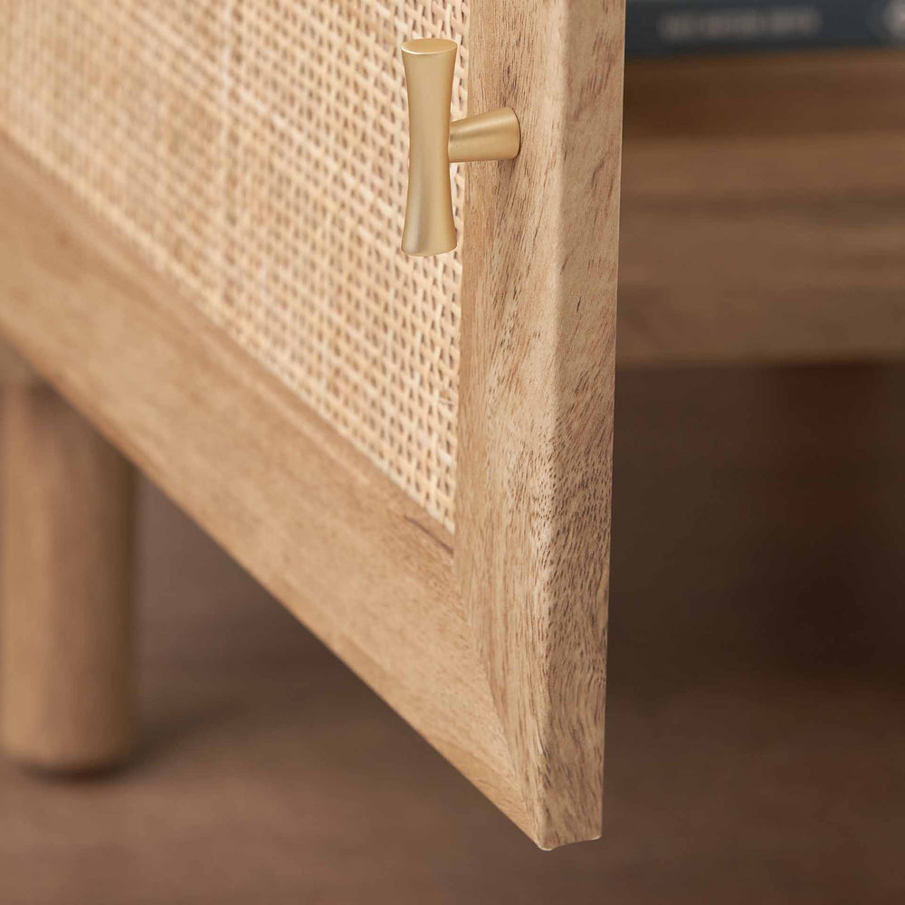 Hendrix Natural Rattan Bedroom Furniture Set