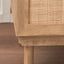 Hendrix Natural Rattan 1 Door Bedside Table Set of 2