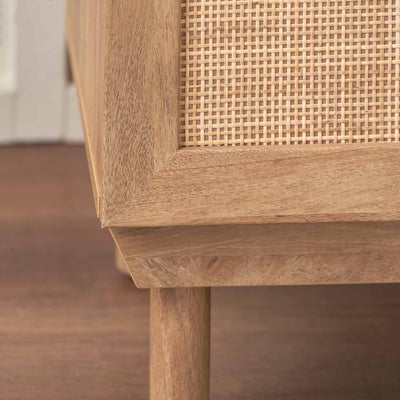 Hendrix Natural Rattan Bedroom Furniture Set