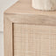 Hendrix Natural Rattan 2 Door Cabinet