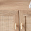 Hendrix Natural Rattan 2 Door Cabinet
