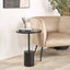 Marco Black Marble Small Side Table