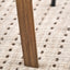 Giovanna Black and Natural Acacia Wood Dining Table