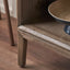 Giovanna Black and Natural Acacia Wood Shelf Unit