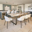 Renzo Large Acacia Wood Dining Table