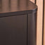 Newark Black Ash Veneer Low Unit