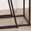 Moka Black Side Tables S/2