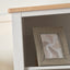 Stanton Oak and Parchment Wood Shelf Unit