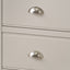 Stanton Oak and Parchment Wood 5 Drawer Unit