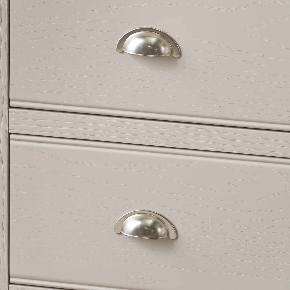 Stanton Oak and Parchment Wood Bedroom Furniture Set