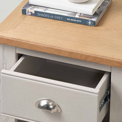 Stanton Oak and Parchment Wood Bedroom Furniture Set