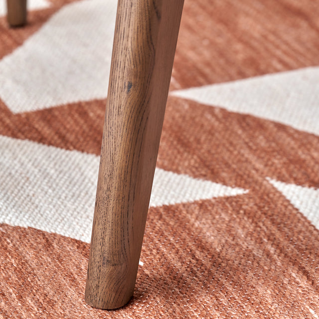 Meava Dark Ash Dining Table