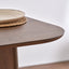 Meava Dark Ash Dining Table