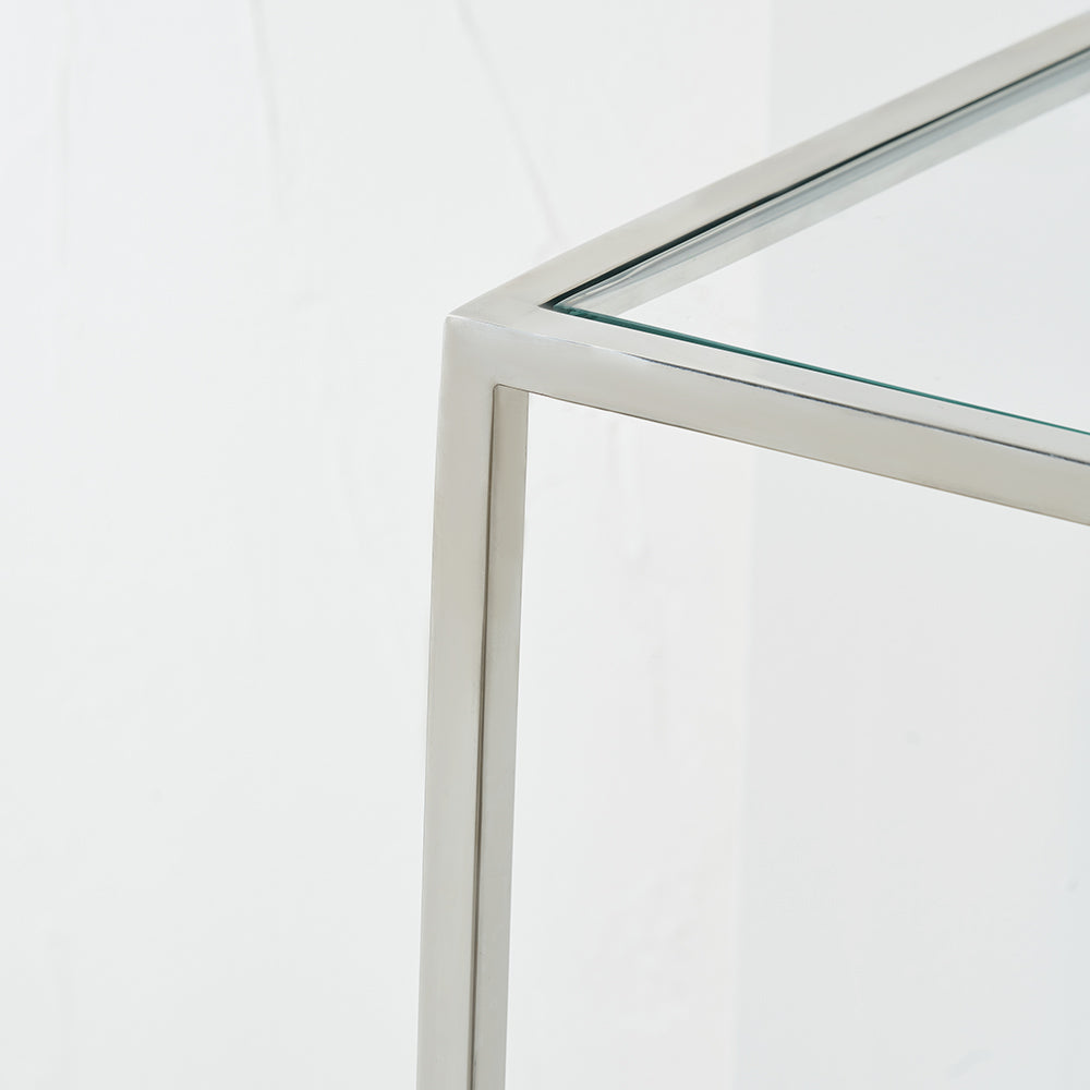 Eliana Glass Console Table