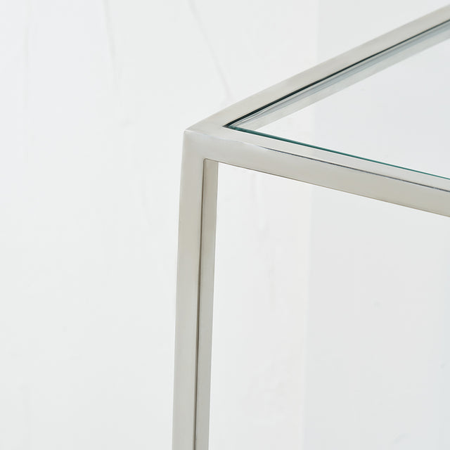 Eliana Glass Console Table