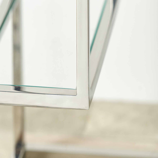 Eliana Glass Side Table