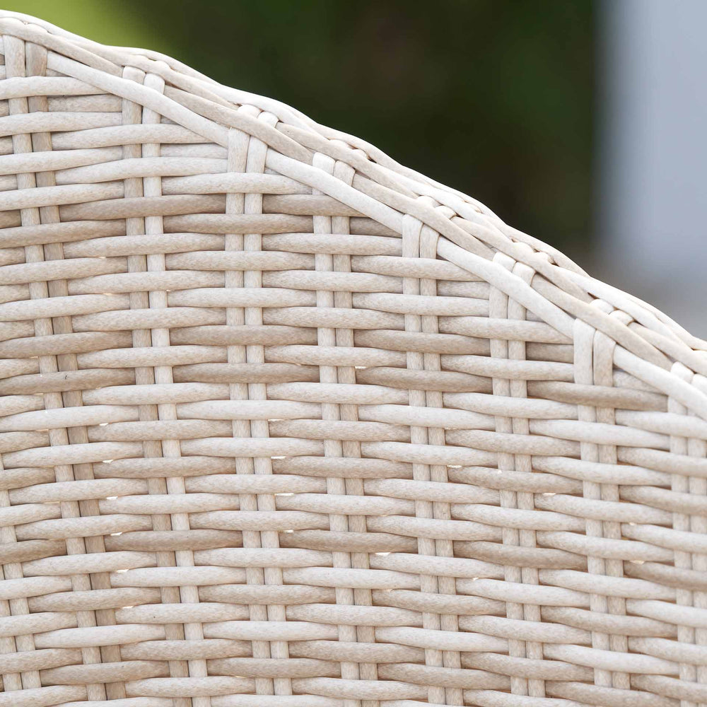 Fira Woven 4 Seater Outdoor Dining Set