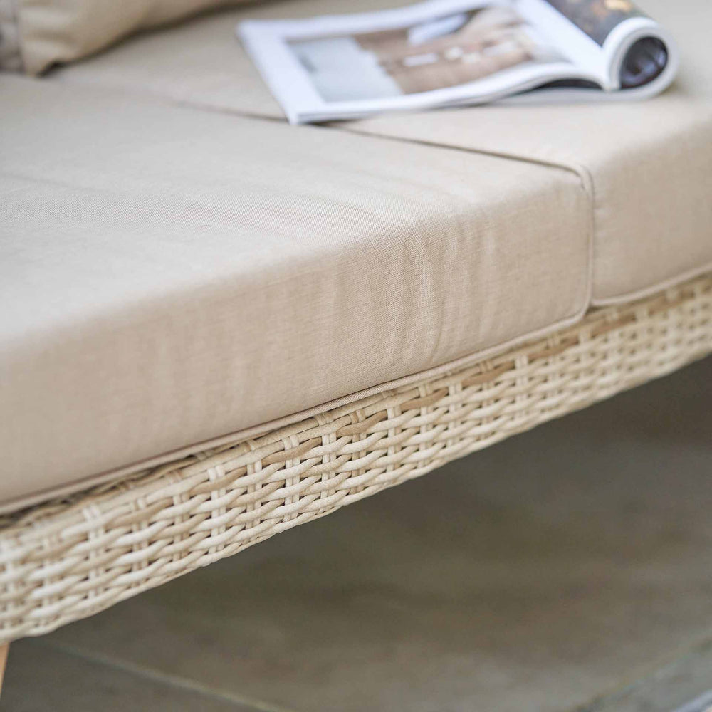 Fira Woven Outdoor Corner Set with Footstools