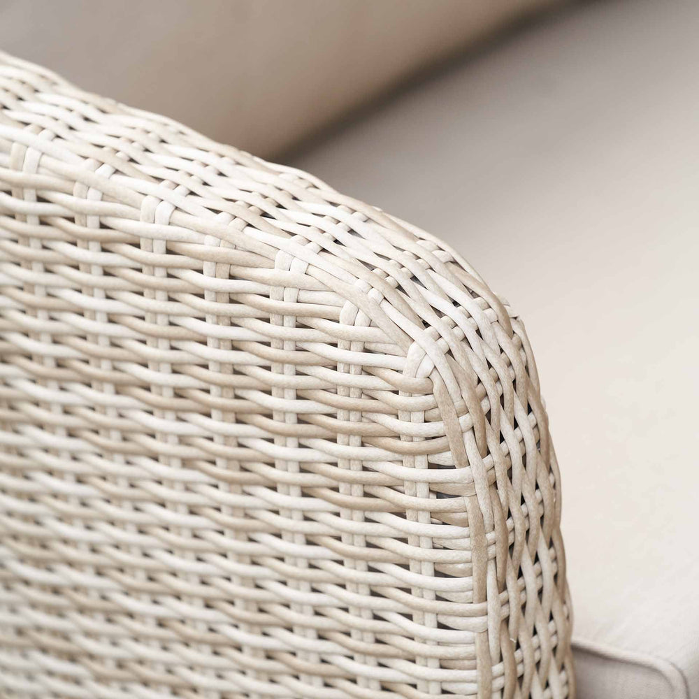 Fira Woven Outdoor Seating Set with Bench