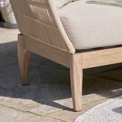 Milos Woven Outdoor Corner Seating Set