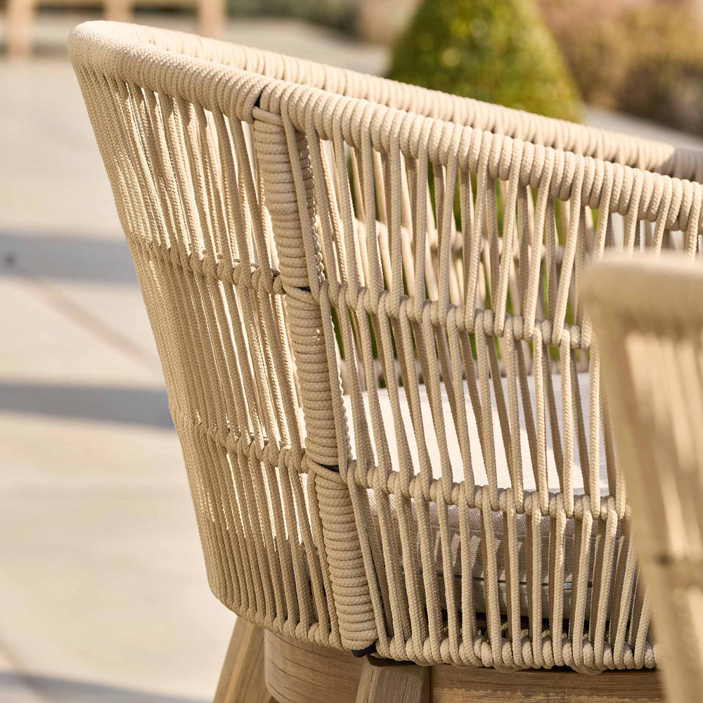 Milos Woven Outdoor Dining Set Seating Set