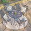 Carlo Grey 4 Seater Outdoor Dining Set