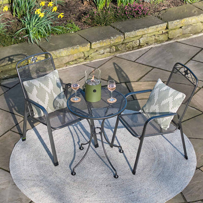 Savoy Grey Outdoor Bistro Set