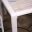 Amari Latte 4 Seater Outdoor Dining Set