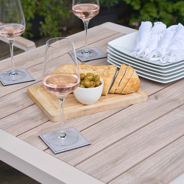 Amari Latte 4 Seater Outdoor Dining Set
